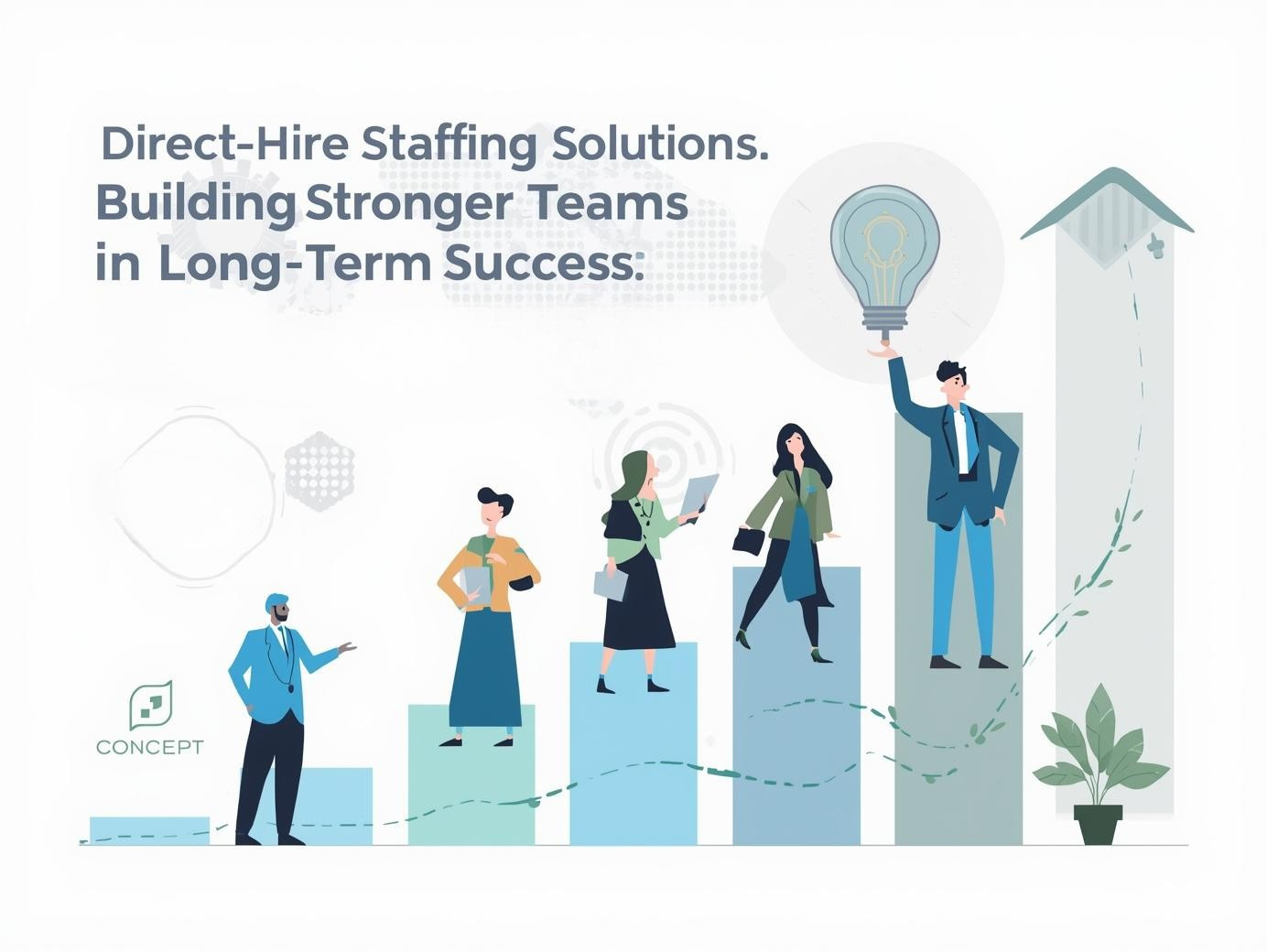 Professional recruiters at Marencor providing direct hire staffing solutions to help businesses build strong, long-term teams with the right talent.